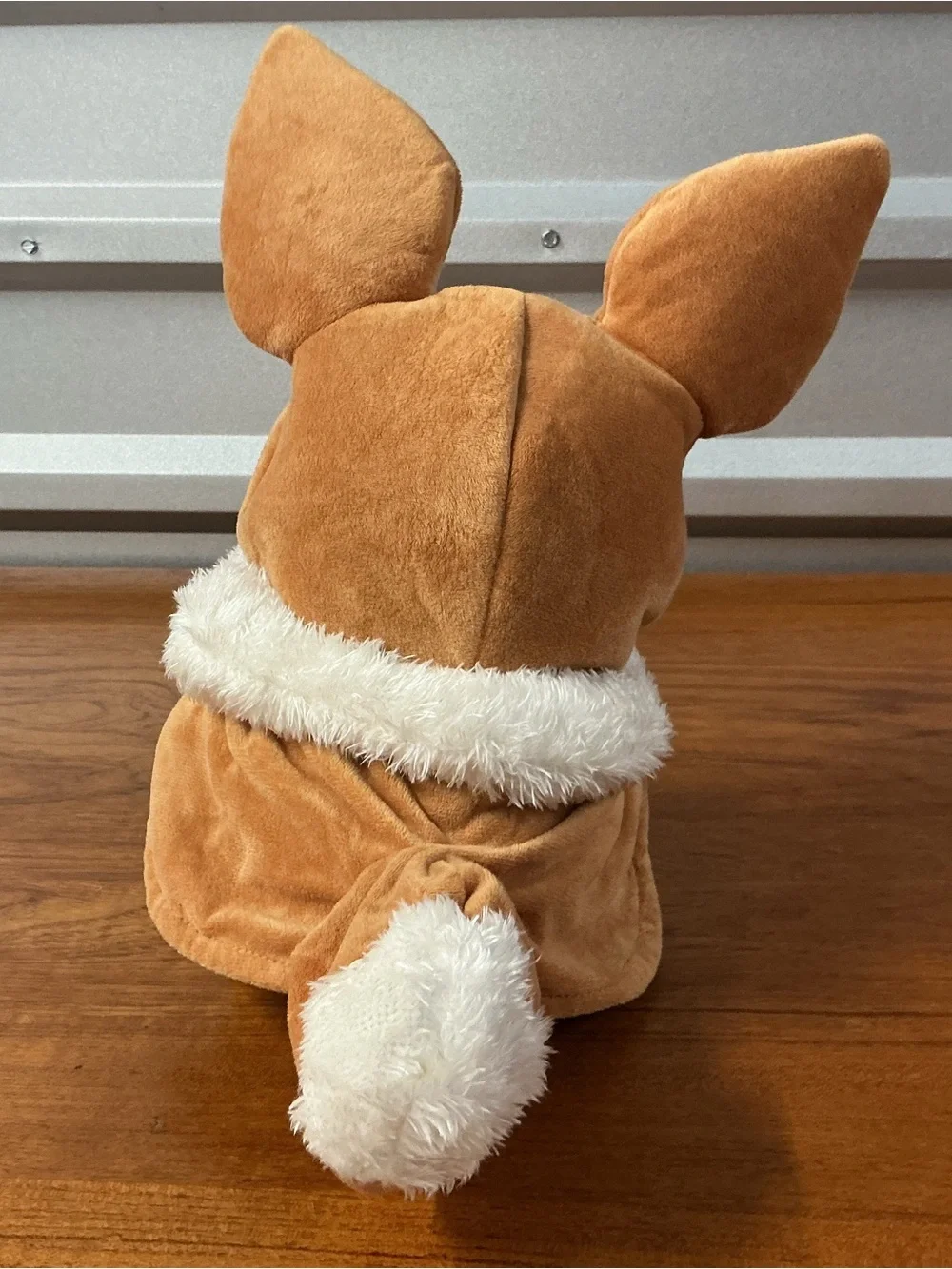 Pokemon Pikachu Cosplay Eevee Hoodie Poncho Plush Stuffed Animal